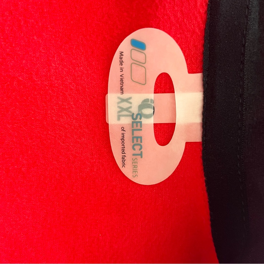 Pearl Izumi Red and Black Select Series Thermal Cycling Jacket - Picture 5 of 7